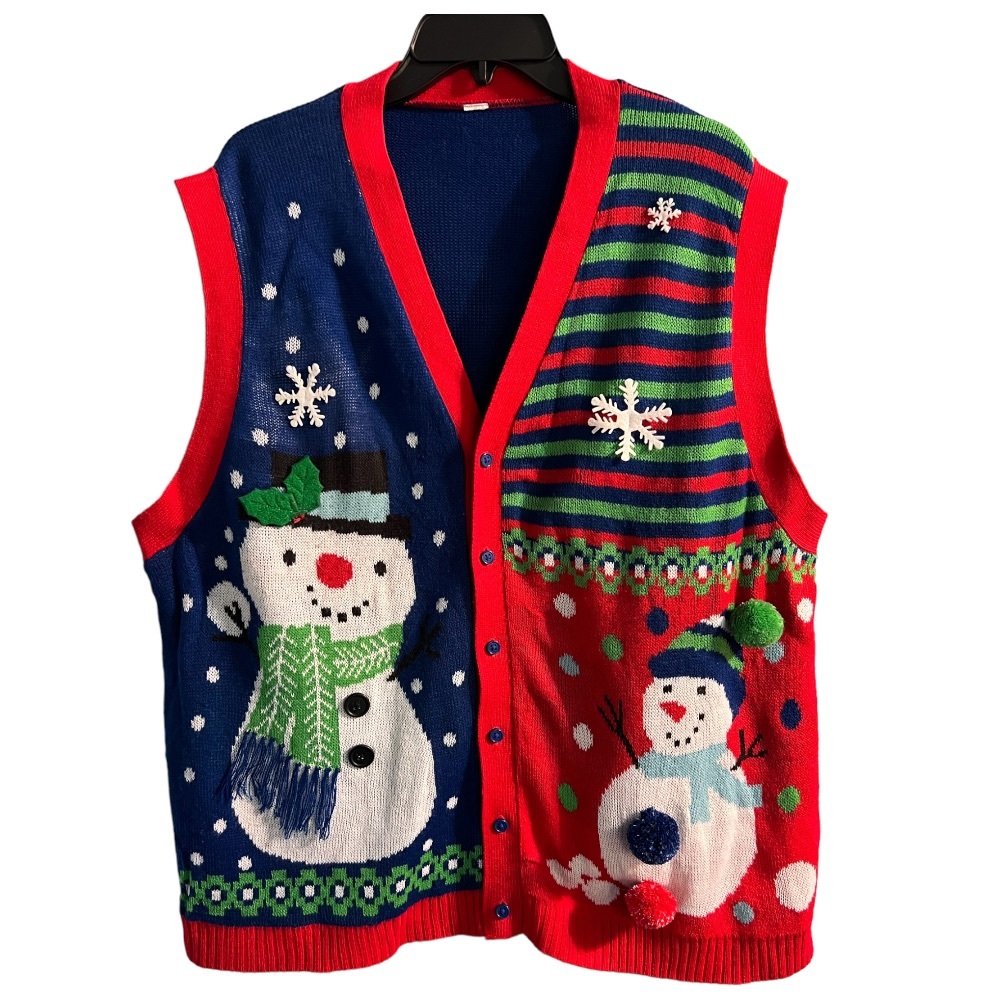 Vintage Christmas Vest